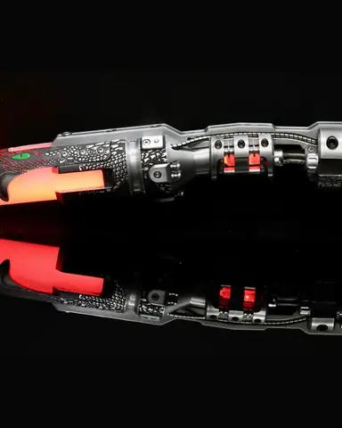 The Flaming Snake Lightsaber